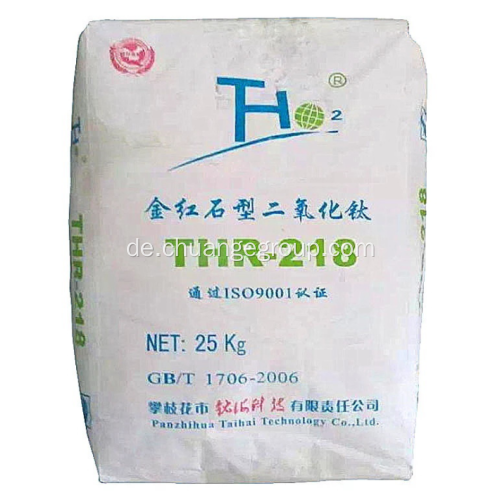 Titan -Dioxid Rutil Thr 218 Rutil Grade